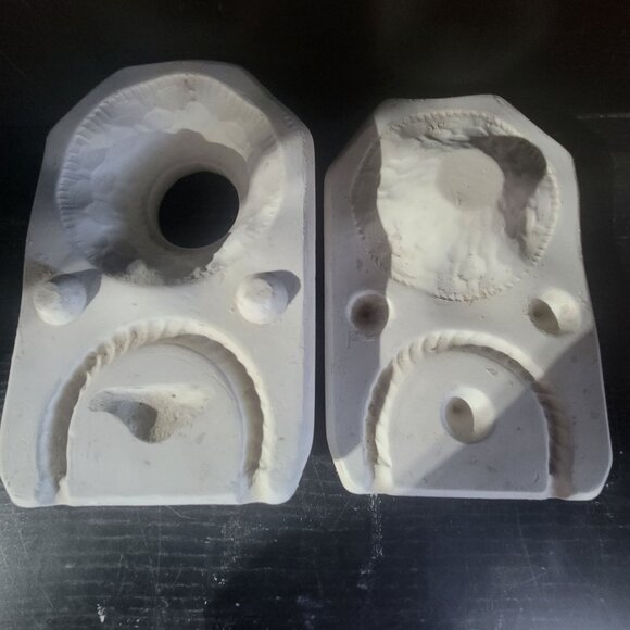 Vintage Slip Casting Ceramic Mold - SMALL EASTER BASKET - M043 - Picture 1 of 8